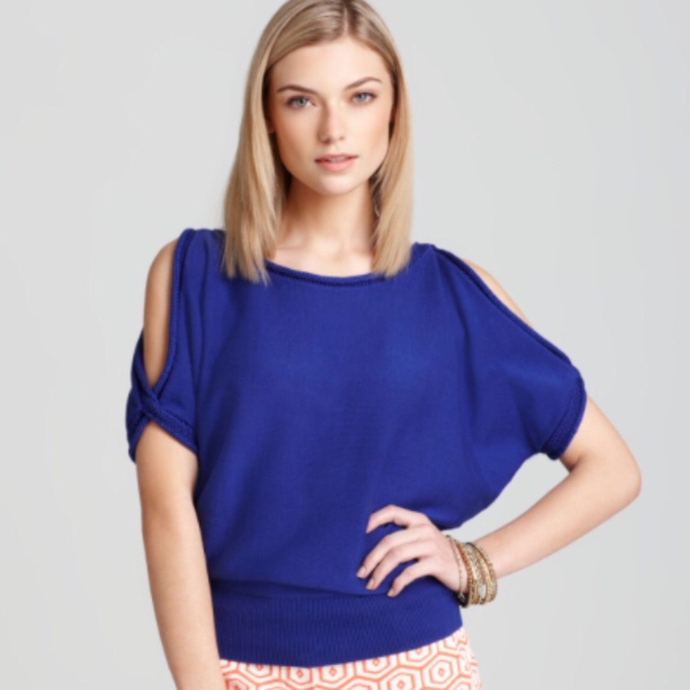 Trina Turk cold shoulder sweater
